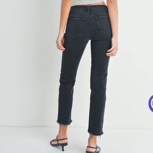 Just Black Denim Clean Straight Jean